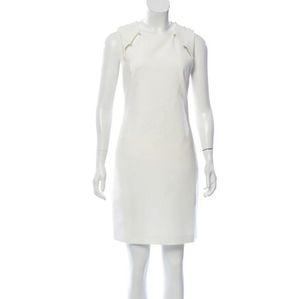 Alice and Olivia White Shift Dress 6